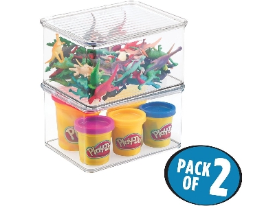 toy containers with lids