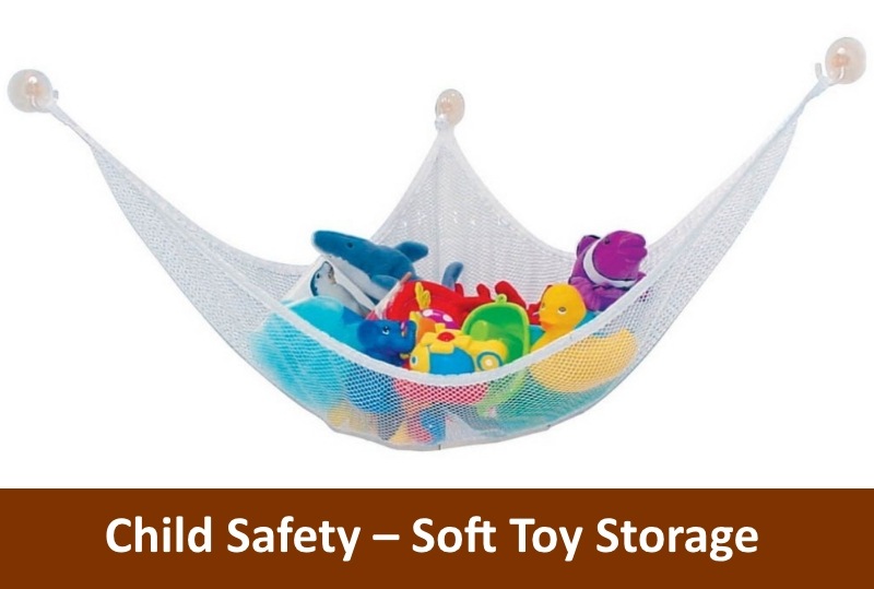 covered toy storage